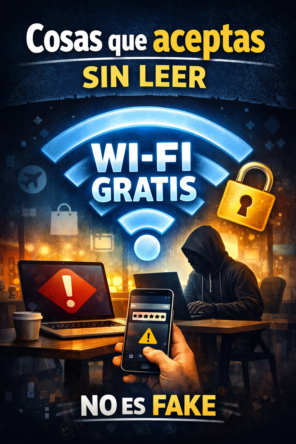 Cosas que aceptas sin leer: Wi-Fi gratis