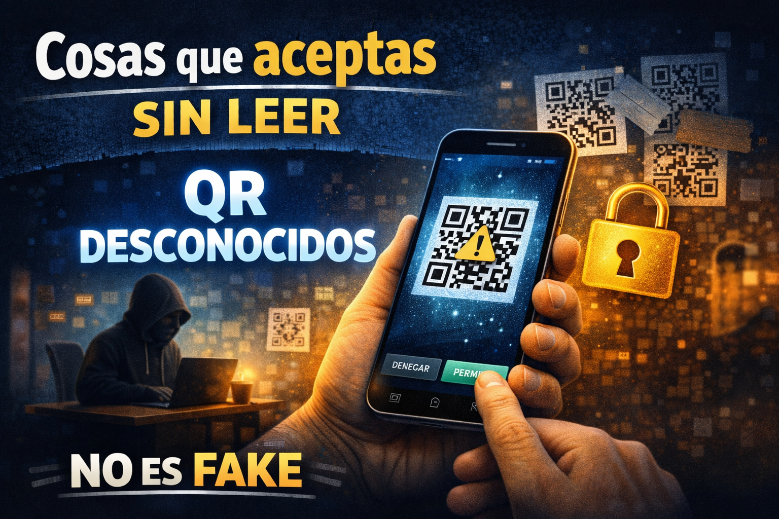 Cosas que aceptas sin leer: QR desconocidos